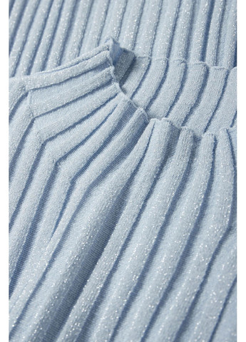 Блакитний демісезонний светр в рубчик C&A