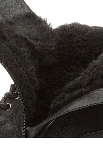 Черные демисезонные ботинки детские девочкам утепленные Keddo