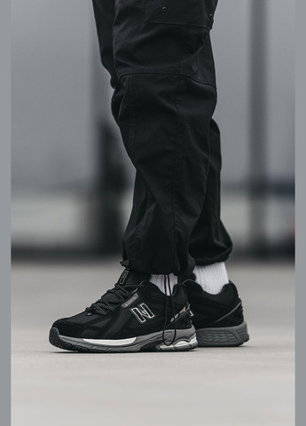 Черные зимние кроссовки зимние мужские new balance 1906r winter black grey fur gore-tex | нью беланс 1906r черные серые с мехом No Brand