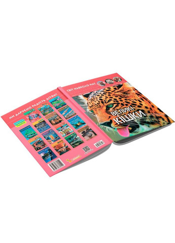 КНИГА Мир вокруг нас. Большие кошки 2019 (978-966-936-955-0) Кристал Бук (351363664)