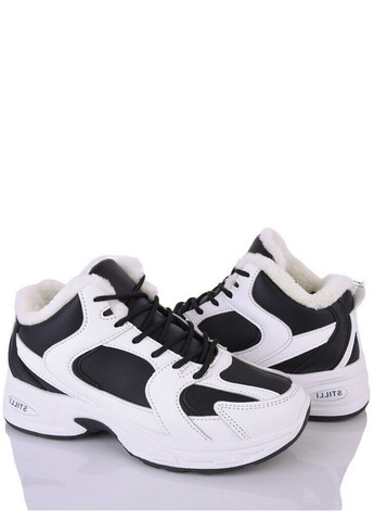 Цветные всесезон кожаные кроссовки на меху mp200-2 Stilli