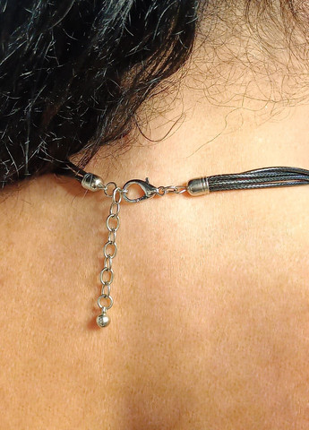 Кольє di classe з намистинами та металевими циліндрами (336927644)