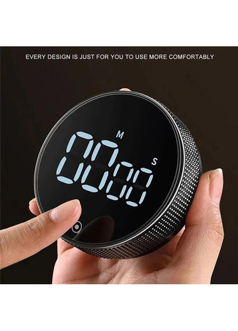 Цифровой таймер с магнитным креплением, большим экраном, регулировкой звука и вращающейся настройкой Youpin (347641141)
