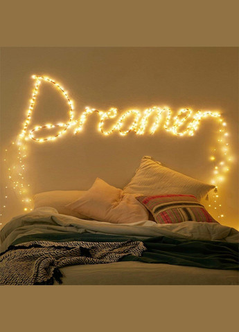 Гирлянда на батарейках 4.9 м 50 LED Pilot CL0105 Warm White Springos (315781182)