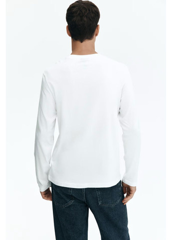 Белый демисезонный лонгслив H&M