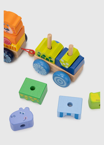 Деревянная игрушка Поезд DSQXS-9025 No Brand (292549522)