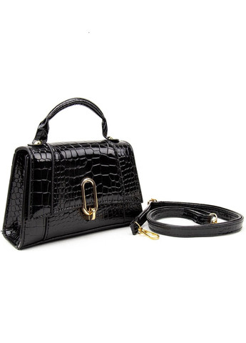 Женская сумка кроссбоди через плечо из экокожи с клапаном тиснения под рептилию RoyalBag P2-17068985 (331879755)