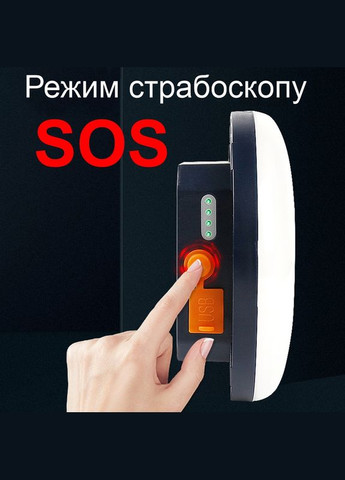 Ліхтар для кемпінгу рибалки або надзвичайних ситуацій з акумулятором 7200 мАг та Power bank MOS-14 (холодне світло) (100905) Nectronix (321960364)