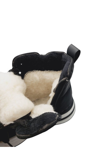 Черные повседневные зимние зимние ботинки GFB