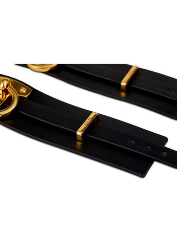 Наручники UPKO Handcuffs італійська шкіра, чорні Zalo (303893525)
