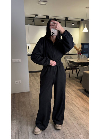 Теплий комбінезон з флісу— must-have цього сезону 😍 Luna чорний