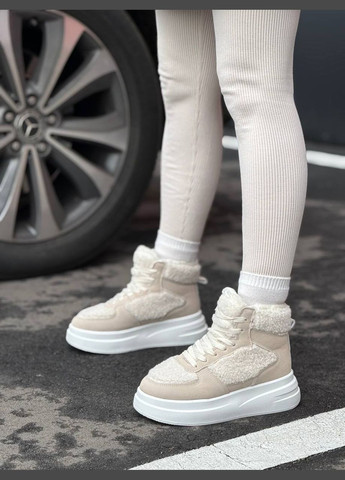 Кроссовки Vakko бежевые зима (314822705)