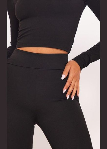 Черные леггинсы PrettyLittleThing