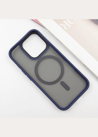 TPU+PC чехол Metal Buttons with MagSafe для Apple iPhone 16 Pro Max (6.9") Epik (335067343)