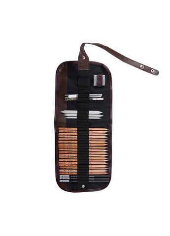 Подарунковий набір олівців з чохлом 29 предметів. Marco (322504103)