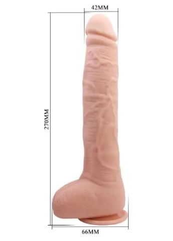 Фалоімітатор на присосці Beautiful DICK 10.6" Flesh Baile (383074623)