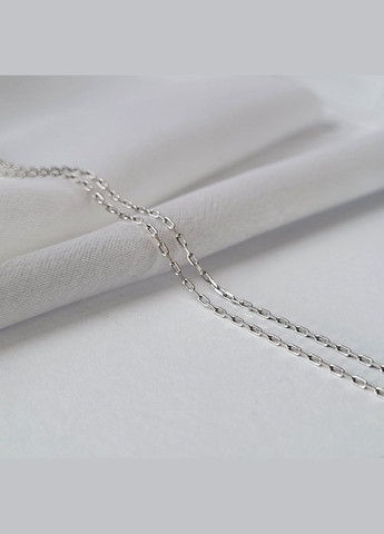 Срібний ланцюжок ланцюг Якор см срібло 925 проби Родоване 1.50 г 849р1/40 No Brand (306854804)