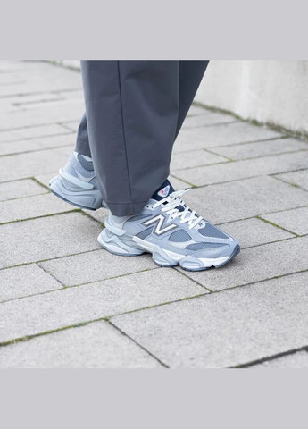 Синие кроссовки 9060 arctic grey/steel/silver metallic - u9060md1 No Brand