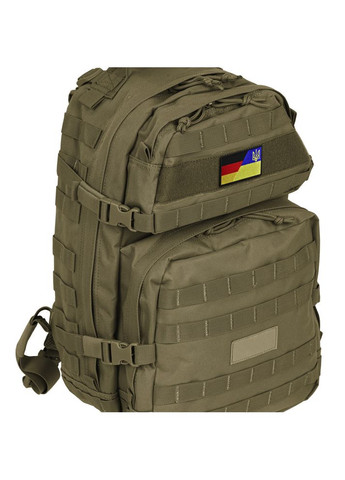 Шеврон на липучке Флаг Германии и Украины, Германия, ФРГ, вышитый патч нашивка IDEIA (327416674)