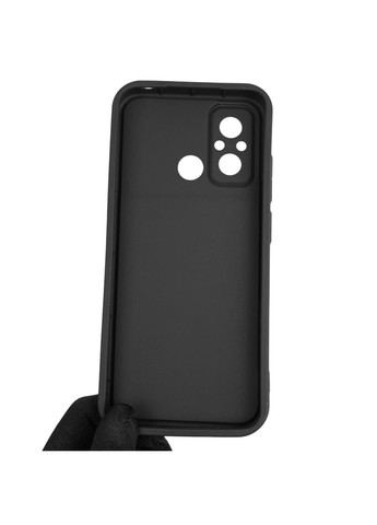 Чехол силиконовый Soft Touch для Redmi 12C черный (Полная защита камеры) Xiaomi (366387755)