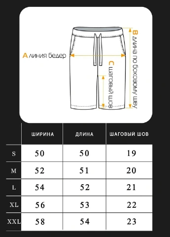 Мужские шорты Simple classic Черные Teamv (327369429)