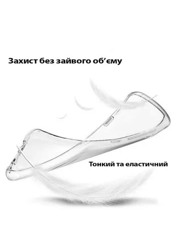 Чехол для мобильного телефона (713771) BeCover Silicone Motorola Edge 60 Transparent (366158311)