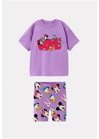 Костюм (футболка, лосины) Minnie Mouse (Минни Маус) ET32112 Disney футболка+велосипедки (294206716)
