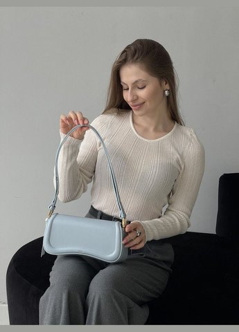 Сумка жіноча Сумка багет JW PEI блакитний на плече PTR No Brand (317763886)