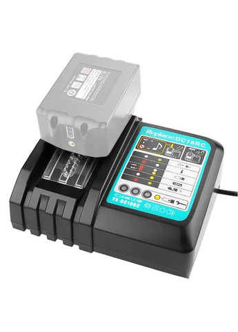 DC18RC зарядний пристрій для АКБ типу 18 В Літій-іонний зарядний пристрій 3 А для 14,4 В 18 В LXT BL1815 BL1860 BL1 Makita (370456186)