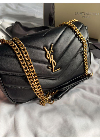 Жіноча сумка Lambskin Black/Gold No Brand (371188229)