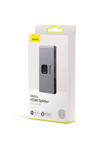 Перехідник HUB Matrix HDMI Splitter (CAHUB-BC0G) Baseus (388702129)