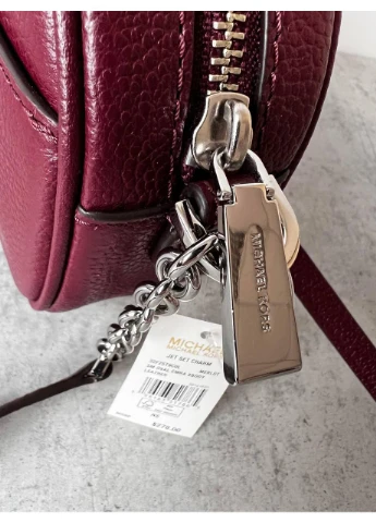 Жіноча шкіряна сумка кросбоді Jet Set Charm Small Michael Kors (386195453)