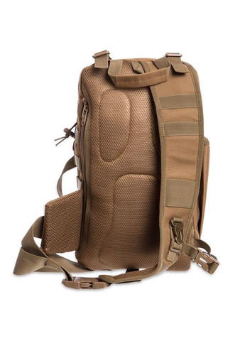 Рюкзак тактический (Сумка-слинг) с одной лямкой SILVER (нейлон, оксфорд 900D, р-р 43x22x13см, 12л, Хаки) SILVER KNIGHT (361436425)