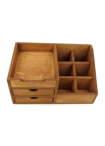 Настольный органайзер из дерева Тейлор сиена (КНЦ-004705) No Brand (328228183)