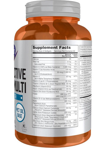 NOW MEN'S ACTIVE SPORTS MULTI мультикомплекс для чоловіків у м'яких капсулах №180 Now Foods (346086770)