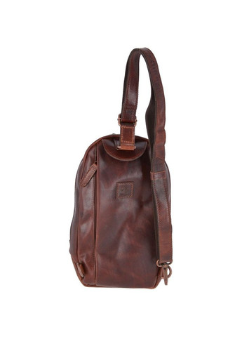 Коричнева шкіряна сумка-слінг Leather PERRY VT TAN Ashwood (303831425)