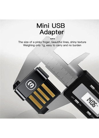 Bluetooth-адаптер для ПК и ноутбука Mini BT5.0 чёрный, USB приёмник для наушников и мыши Essager (366422512)