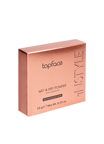 Пудра для лица Instyle Wet & Dry Powder PT261 № 01 Слоновая кость TopFace (335858334)