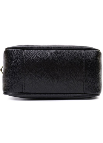 Сумка через плечо кросс-боди женская кожаная 22590 Черный Vintage (302007693)