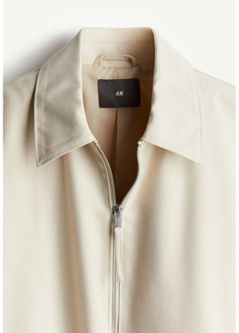 Світло-бежева чоловіча куртка стандартного крою н&м (56828) s світло-бежева H&M