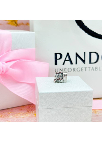 Серебряный шарм Пандора "Хогвартский экспресс" 798624C01 Kabluchka (355348463)