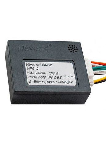 Переходник питания с адаптером CANBUS серии Carav 16-047 для магнитол (16 pin) для BMW 3-Series X1 QIV (299903712)