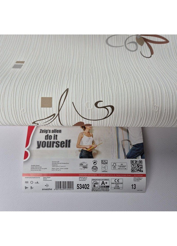 Виниловые обои 10 × 0.53 м 53402, для гостиной, спальни, кухни, коридора MARBURG (368895627)