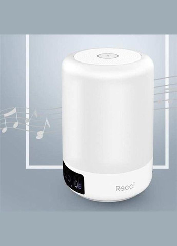 Портативна беспроводная акустика RBS-E1 Baymax Bluetooth V4.0 3Вт время непрерывной работы до 10 ч White Recci (340935624)