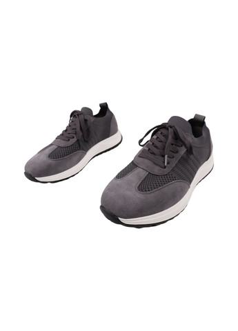 Сірі кросівки чоловічі сірі текстиль Brooman 1041-25LK