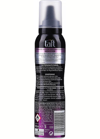Пена-мусс для волос "Power. Нежность кашемира", мегафиксация 5 - Taft Cashmere Power 5 200ml (79049-2484158) Schwarzkopf (368663532)