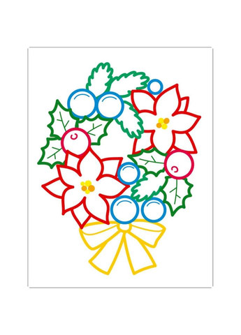 Детская книжка-раскраска "Сладкие праздники" 18713 с цветным контуром Ranok Creative (314860171)