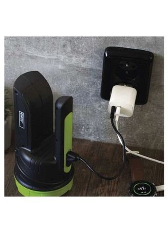 Зарядний пристрій (V02B15) Emos V02B15 1xUSB-A + 1xUSB-C 15W GaN (369881066)