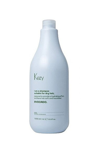 Шампунь из авокадо для сухих волос Avocado Shampoo 375ml (1389189-18990497) KEZY (368644418)