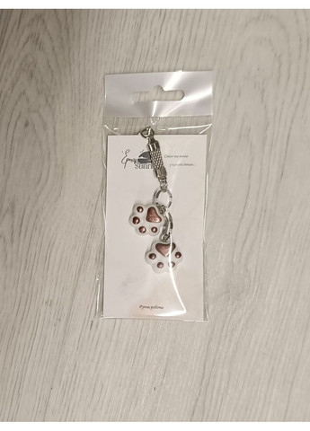 Брелок из Эпоксидной Смолы Лапка ДУО Аксессуар Ручной Работы Hand Made (366891276)
